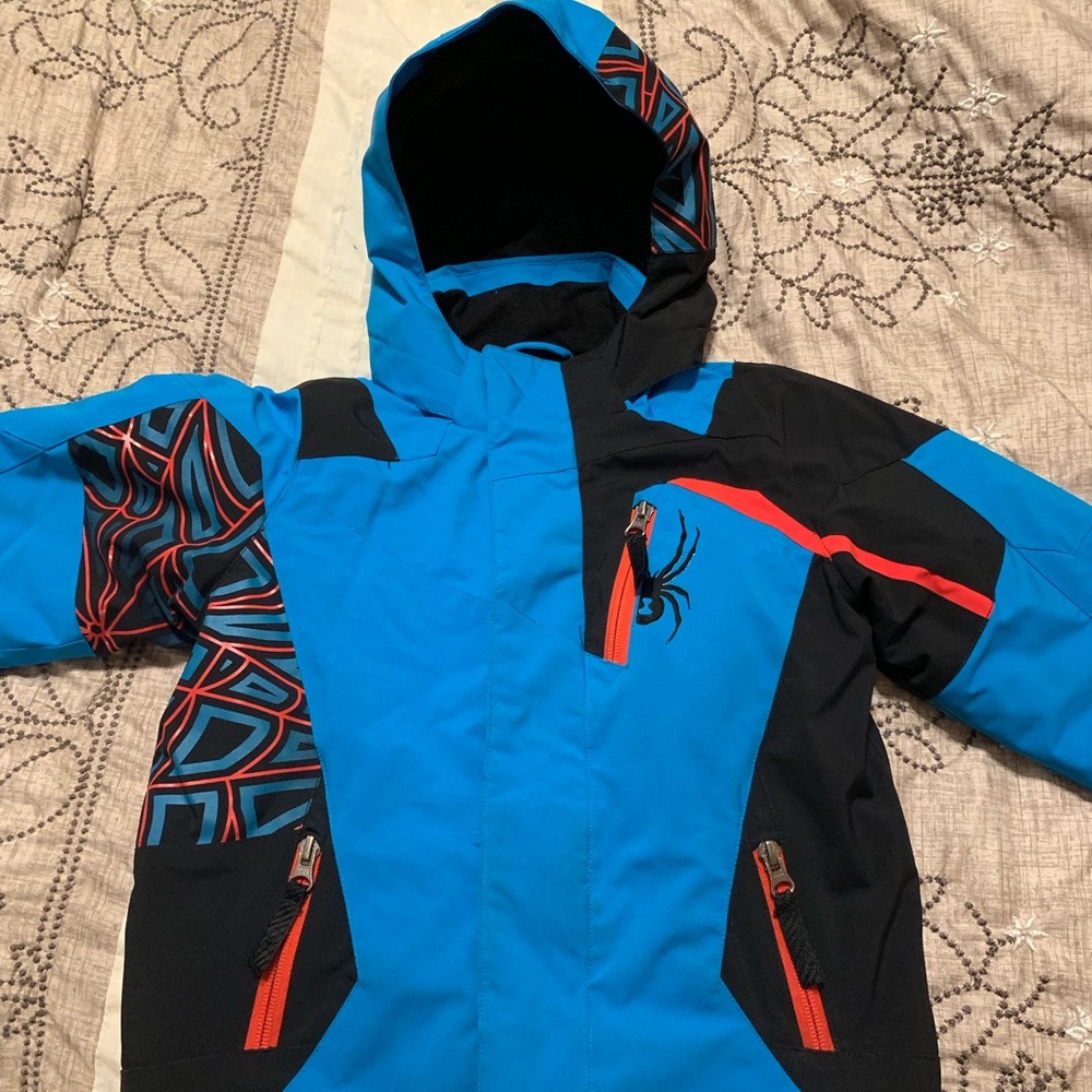 SOLD Spyder ski snowboard jacket size 4 boys SOLD